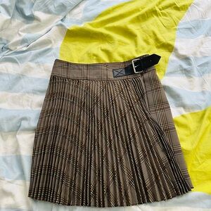 Helmut lang pleated skirt